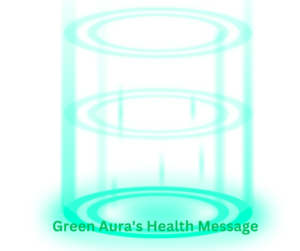 green aura health message