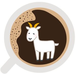 Goat Coffee Cup Reading